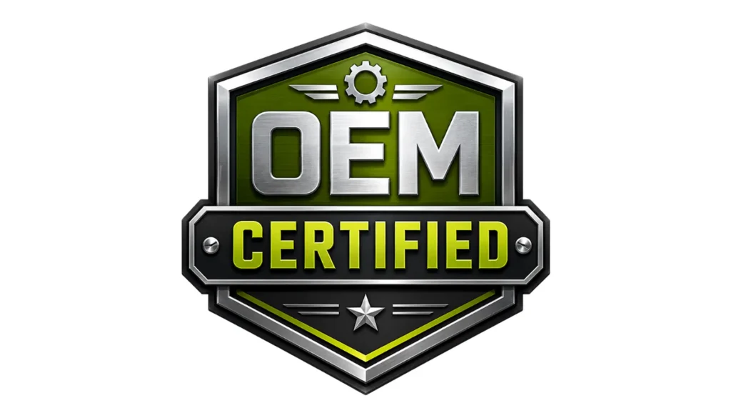 OEM Certification Equipment Requirements