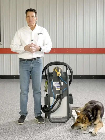 GYS dust extraction sander for body shop sanding