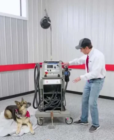 Refurbished Car-O-Liner CTR12000 spot welder at Lombard Equipment