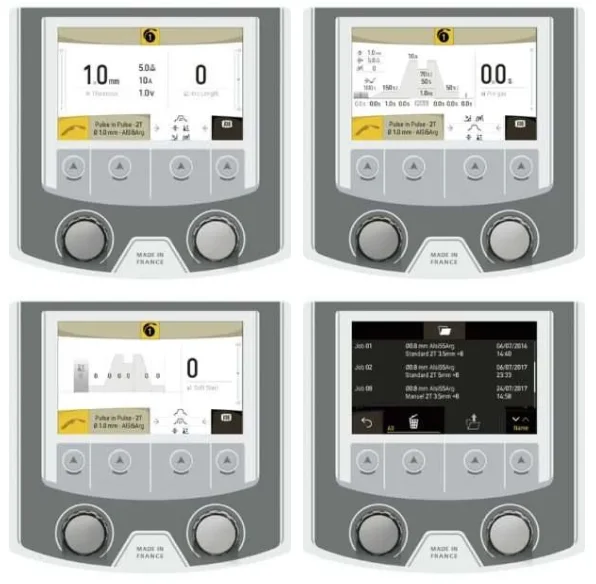 GYS Autopulse 320-T3 control panel