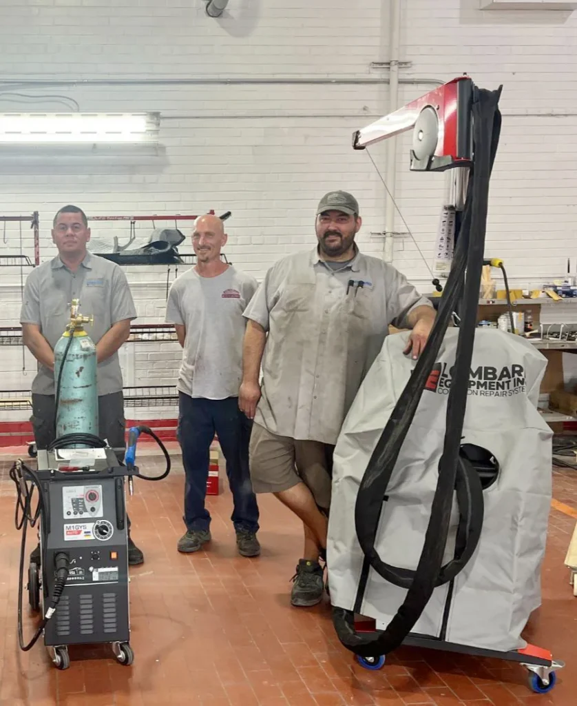 Collision repair equipment training