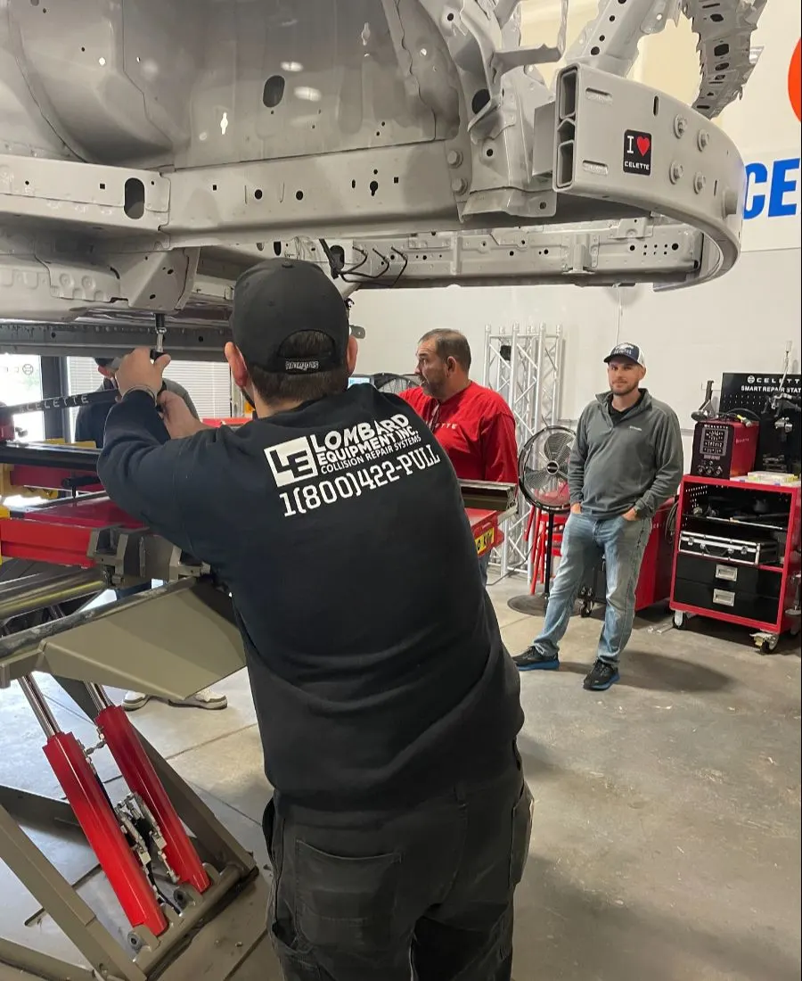 Home 12 Collision repair equipment training