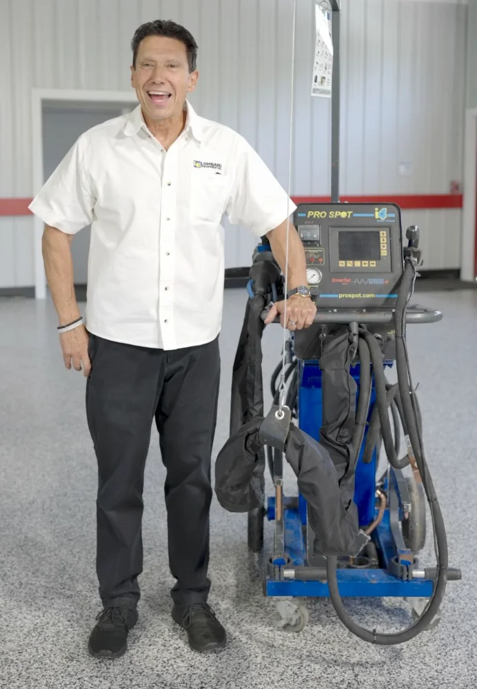 Buying a Used Pro Spot Welder? i4, i4s, i5 and SP5 Explained 1 Refurbished Pro Spot i4 resistance spot welder at Lombard Equipment